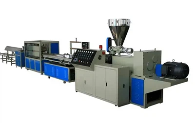 PVC-ovien ja ikkunoiden tuotantolinja